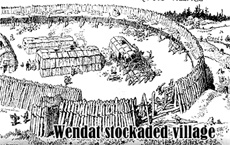 Wendat Stockaded Village