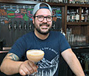 Ryan Gullet with Breakfast of Champions at Bluebeard, Indianapolis, Indiana