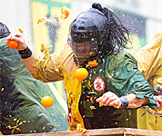 A “Battle of the Oranges” in Italy