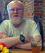 James McCoy, brewmaster, St. iNicholas Brewery, Du Qoin, Illinois