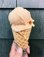 Pumpkin Spice Ice Cream, Juice Bar, Nantucket, Massachusetts